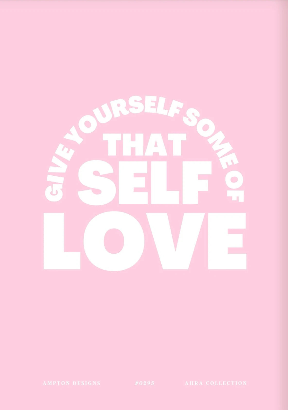 Pink Aura Butterfly Poster - Inspirational Canvas Wall Art for Bedroom