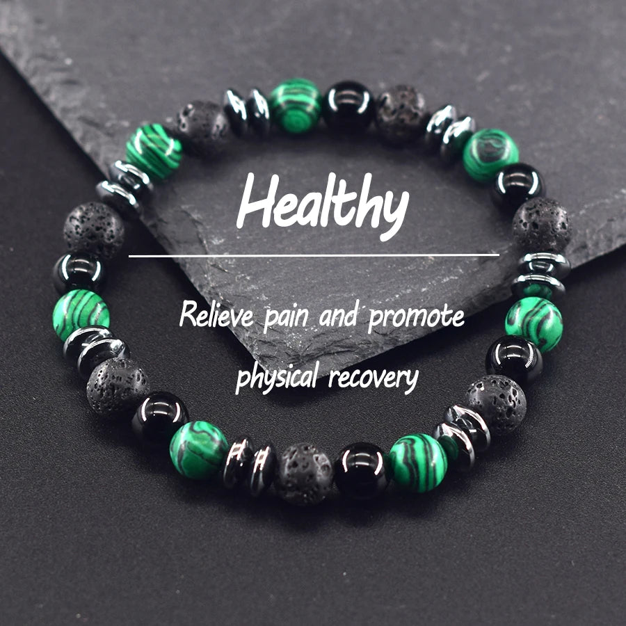 Natural Shoushan Stone Beads Bracelet – Confidence & Healing Gift