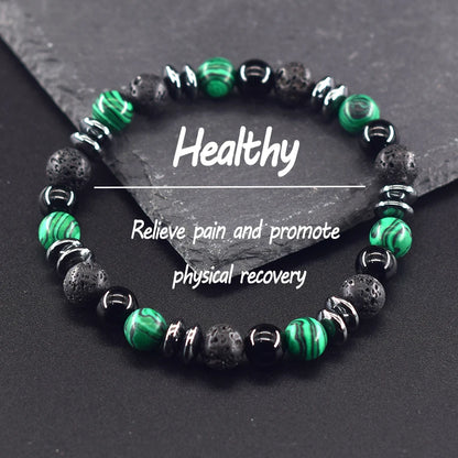 Natural Shoushan Stone Beads Bracelet – Confidence & Healing Gift