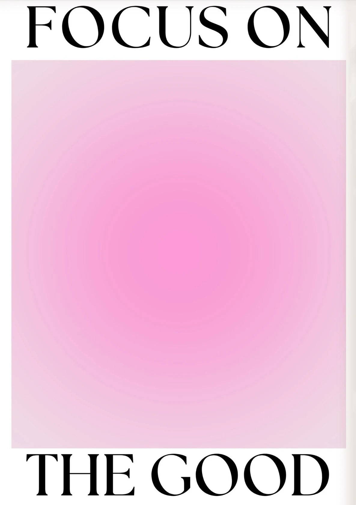 Pink Aura Butterfly Poster - Inspirational Canvas Wall Art for Bedroom