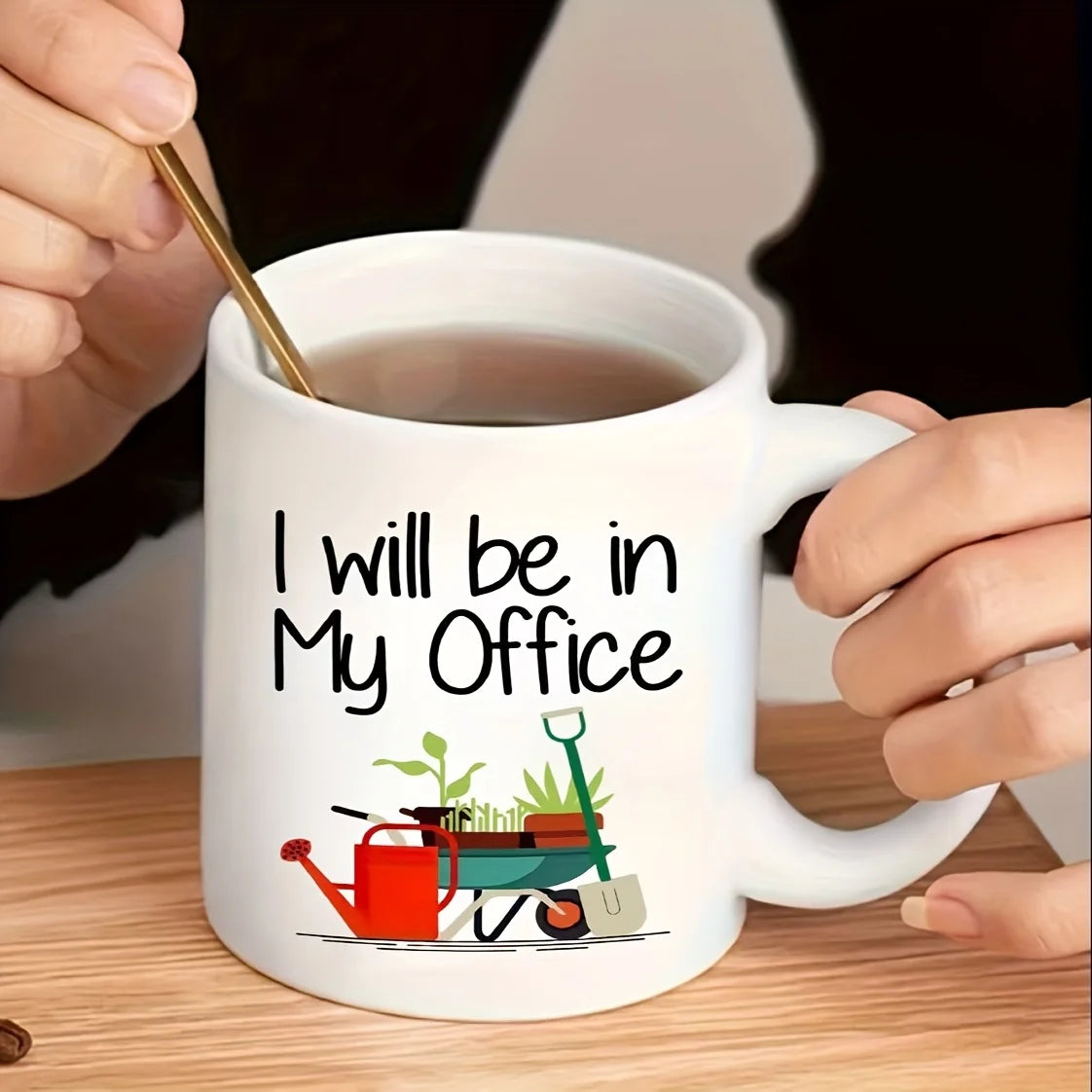 Funny Gardening Coffee Mug Garden Lover Ceramic Cup 11oz Gift