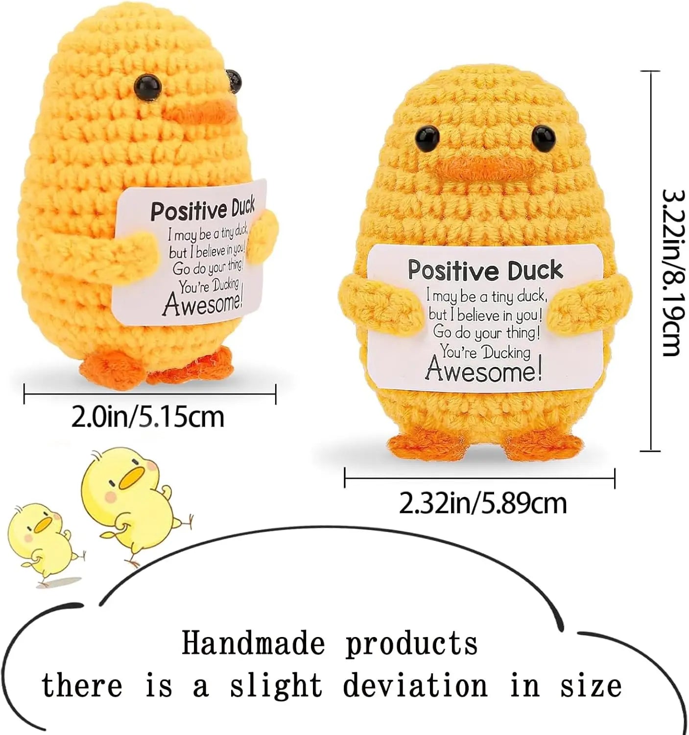 Handmade Crochet Pocket Hug Doll – Positive Energy Plush Gift