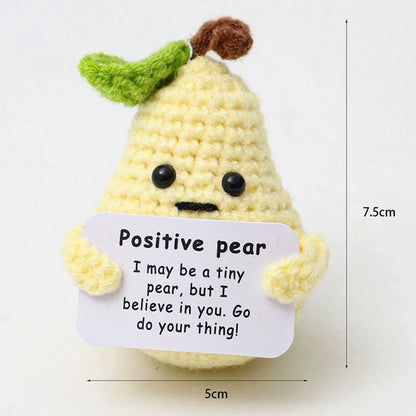 Handmade Crochet Pocket Hug Doll – Positive Energy Plush Gift