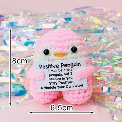 Handmade Crochet Pocket Hug Doll – Positive Energy Plush Gift