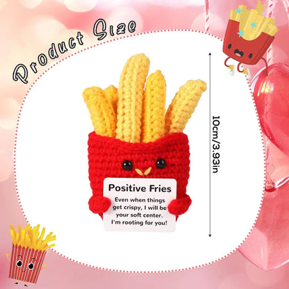 Handmade Crochet Pocket Hug Doll – Positive Energy Plush Gift