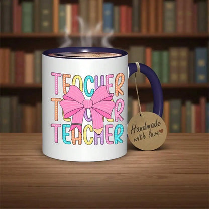 11oz Teacher Appreciation Ceramic Coffee Mug Reusable Gift Cup