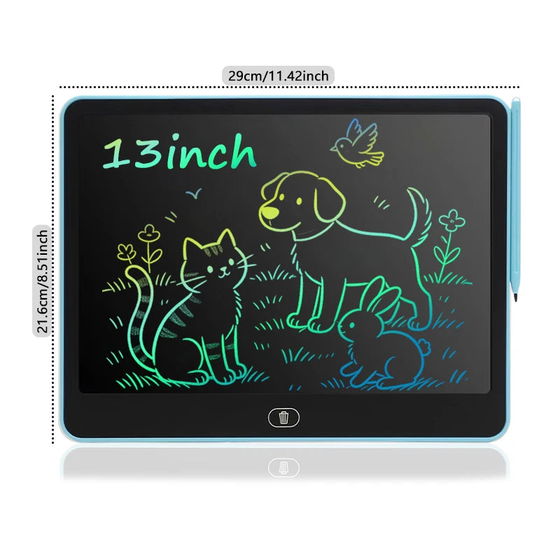 LCD Writing Tablet – Reusable Drawing & Writing Board for Kids