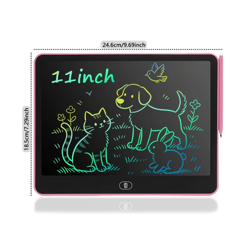 LCD Writing Tablet – Reusable Drawing & Writing Board for Kids