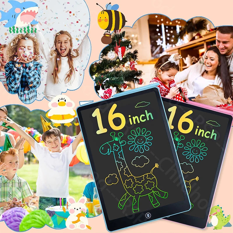 16 Inch LCD Writing Tablet Drawing Board for Kids Educational Toy