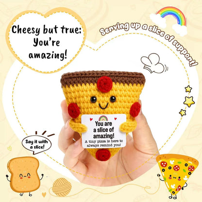 Handmade Crochet Pocket Hug Doll – Positive Energy Plush Gift