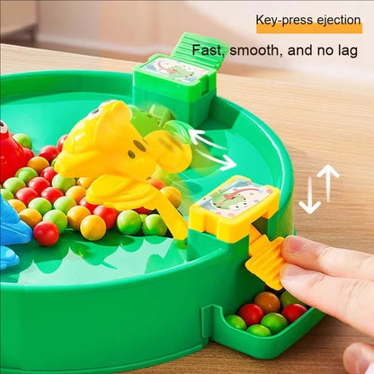 Frog Racing Marble Game Kids Interactive Family Board Toy