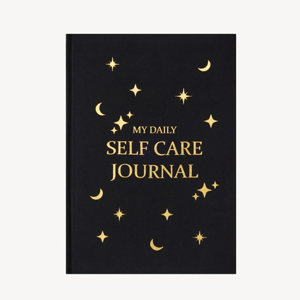 Self-Care Gratitude Journal – A5 Fabric Cover Daily Planner Notebook