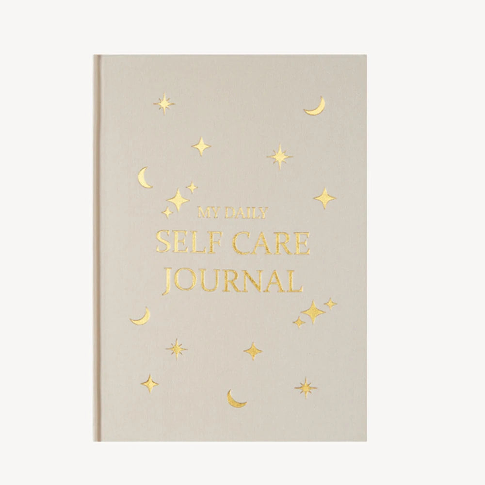 Self-Care Gratitude Journal – A5 Fabric Cover Daily Planner Notebook