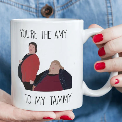 You Are My Amy Ceramic Coffee Mug Heartfelt Sister Gift 11oz