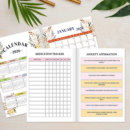 MEGA Therapy Journal - Self-Care Writing Tools with Guided Prompts