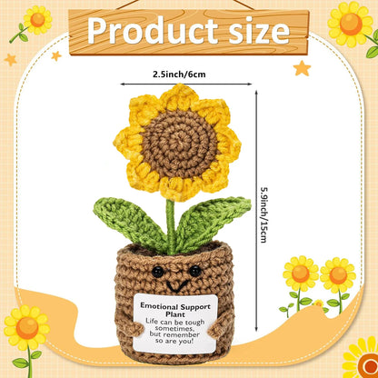 Handmade Crochet Pocket Hug Doll – Positive Energy Plush Gift