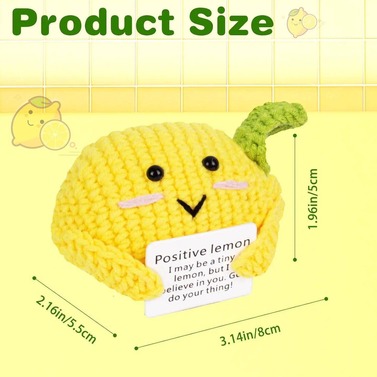 Handmade Crochet Pocket Hug Doll – Positive Energy Plush Gift