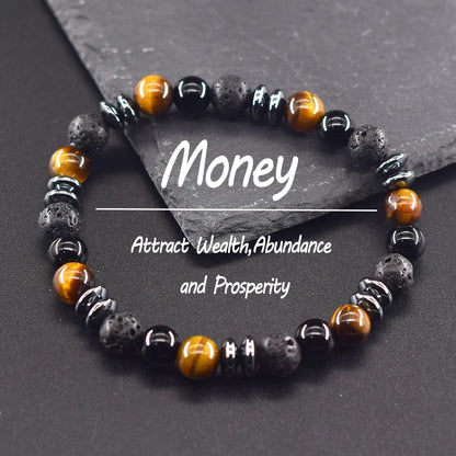 Natural Shoushan Stone Beads Bracelet – Confidence & Healing Gift