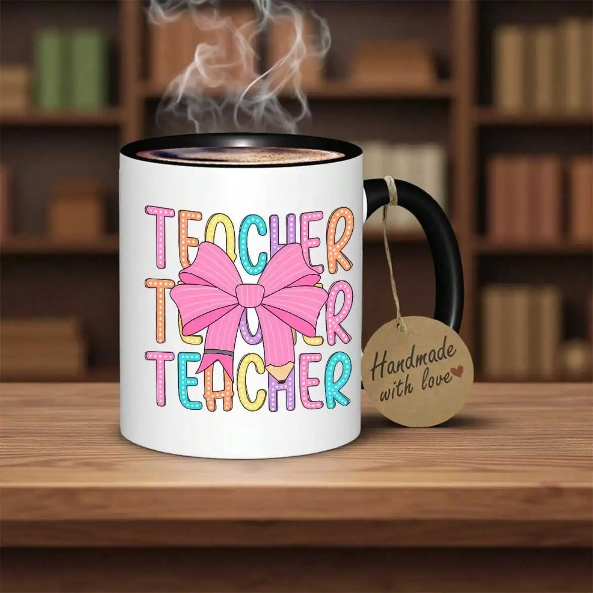 11oz Teacher Appreciation Ceramic Coffee Mug Reusable Gift Cup