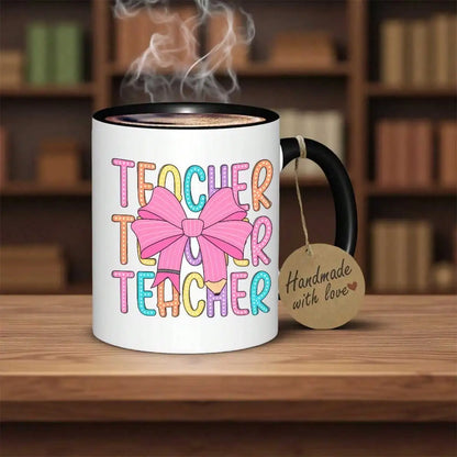 11oz Teacher Appreciation Ceramic Coffee Mug Reusable Gift Cup