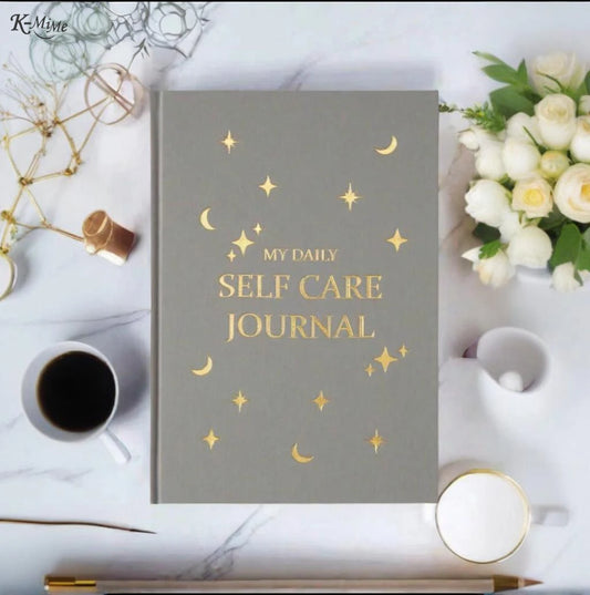 Self-Care Gratitude Journal – A5 Fabric Cover Daily Planner Notebook