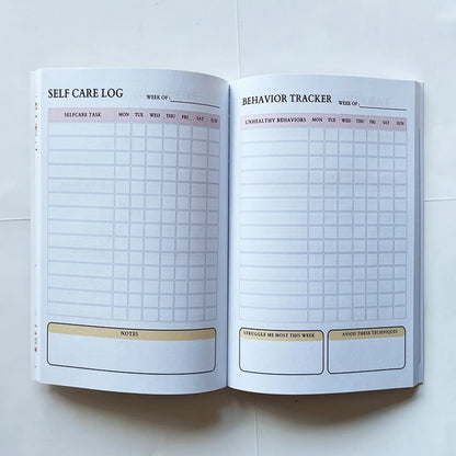MEGA Therapy Journal - Self-Care Writing Tools with Guided Prompts