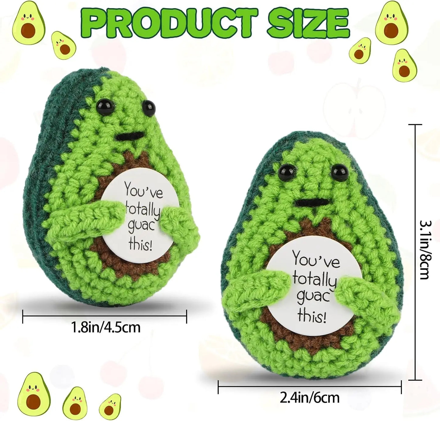 Handmade Crochet Pocket Hug Doll – Positive Energy Plush Gift