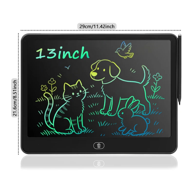 LCD Writing Tablet – Reusable Drawing & Writing Board for Kids