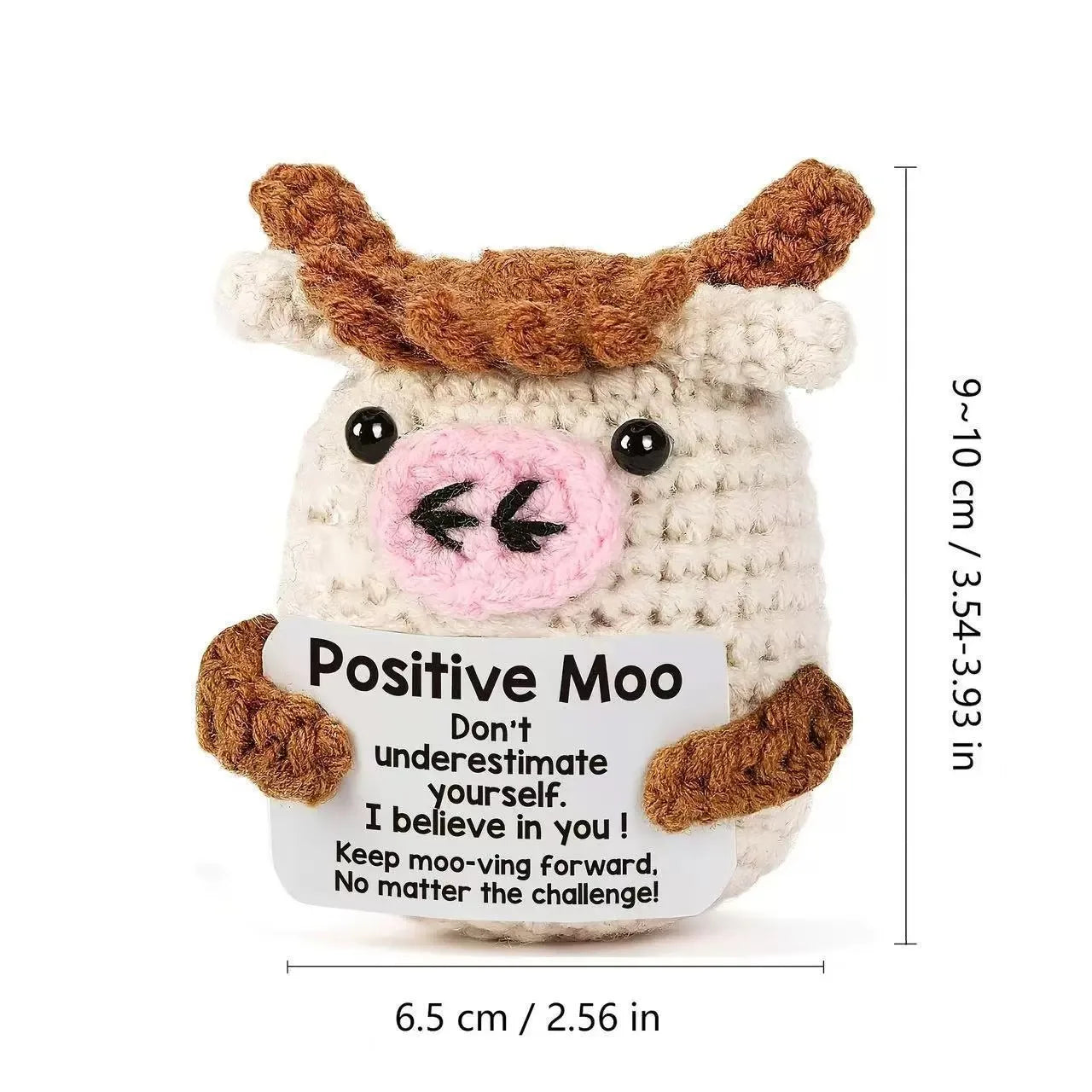Handmade Crochet Pocket Hug Doll – Positive Energy Plush Gift