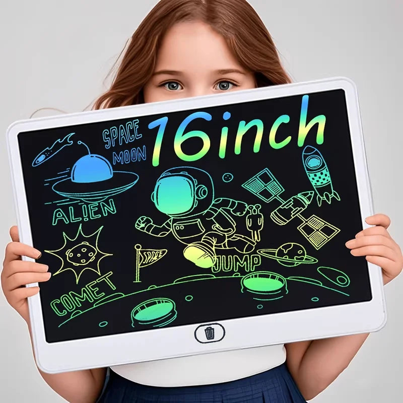 LCD Writing Tablet – Reusable Drawing & Writing Board for Kids