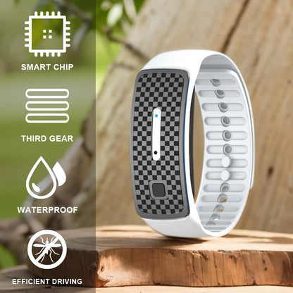 Ultrasonic Mosquito Repellent Bracelet USB Rechargeable