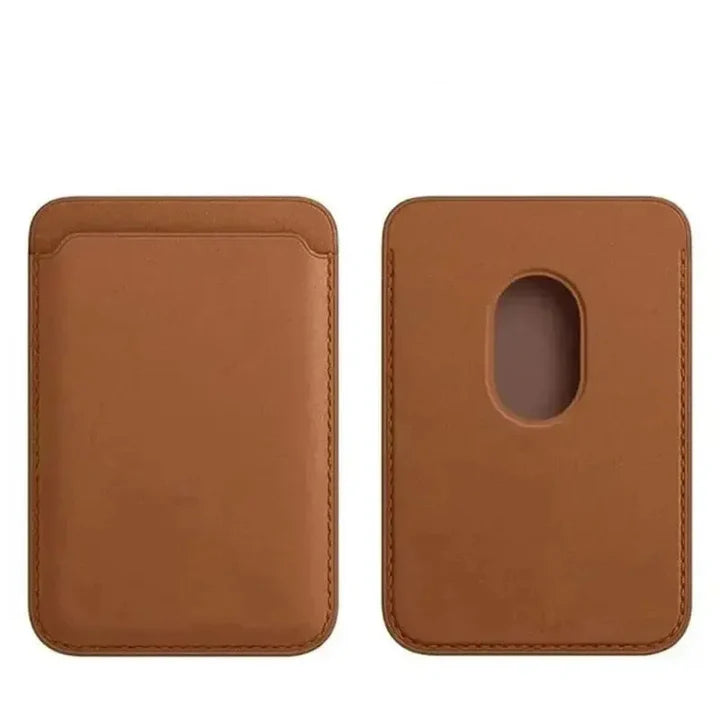 Magnetic Leather Card Holder Wallet for iPhone
