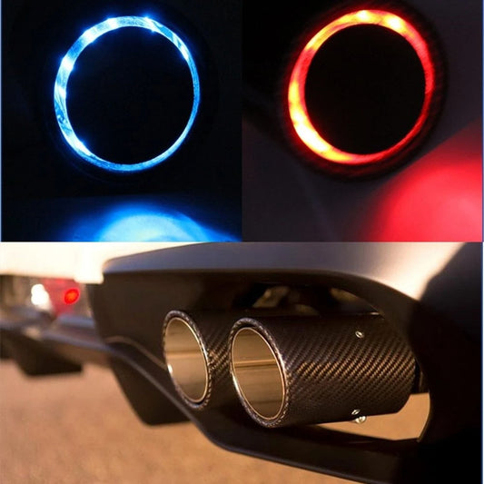 Rechargeable Exhaust pipe with light