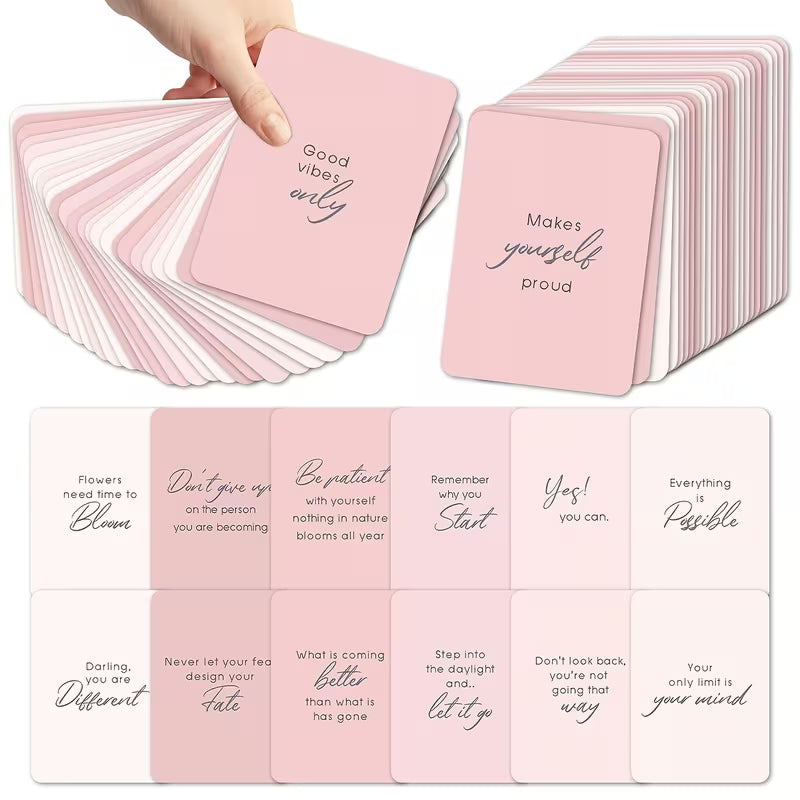 30PCS Positive Affirmation Cards | Daily Motivational Quote Set
