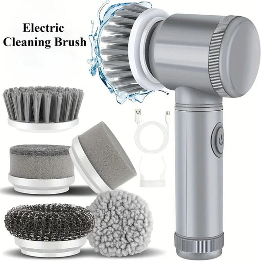 Power Spin Cordless Electric Home Scrubber Cleaning Brush