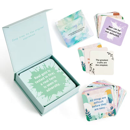 50 Motivational Affirmation Cards for Women | Daily Inspiration Set
