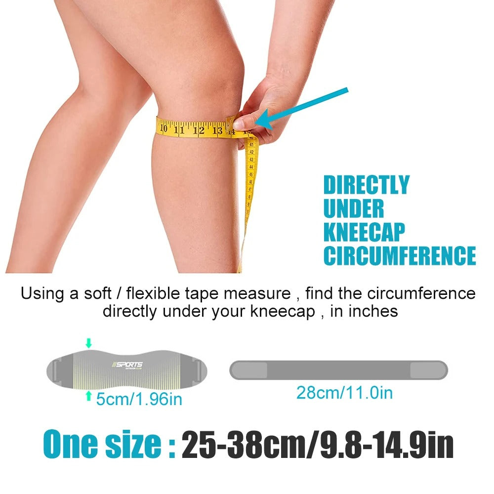 2PCS Adjustable Patella Knee Support Strap
