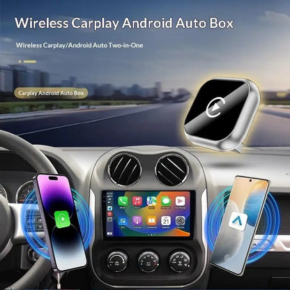 AutoLink Wireless CarPlay & Android Auto Adapter USB Plug