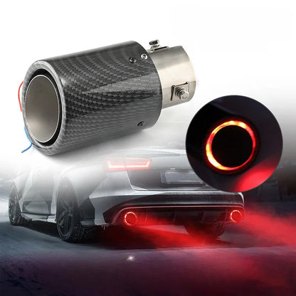 Rechargeable Exhaust pipe with light