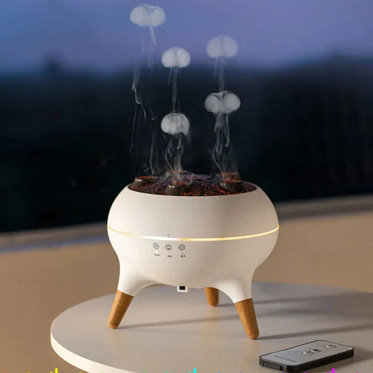 Jellyfish Aroma Diffuser LED Humidifier with Color Lights