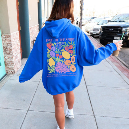Fruit of the Spirit Hoodie Christian Sweatshirt Bible Verse Hoodie