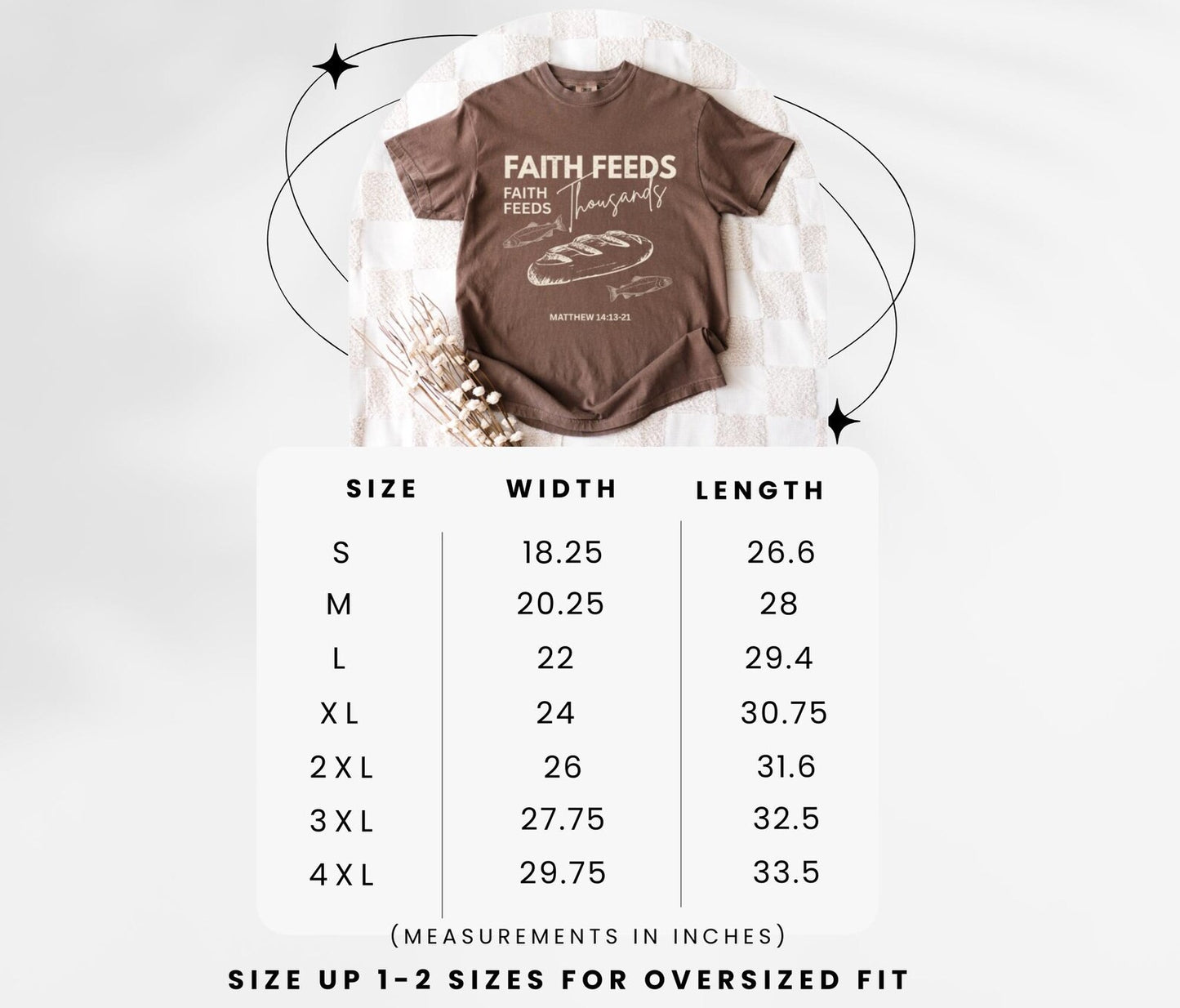 Matthew 14 Shirt Christian Fisherman Tee Faith Based Trout Shirt