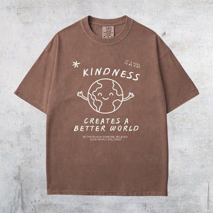 KINDNESS SHIRT, Be Kind T-shirt, Being Kind Creates A Better World, It's Cool To Be Kind, Positive Message Tee, Just Be Nice