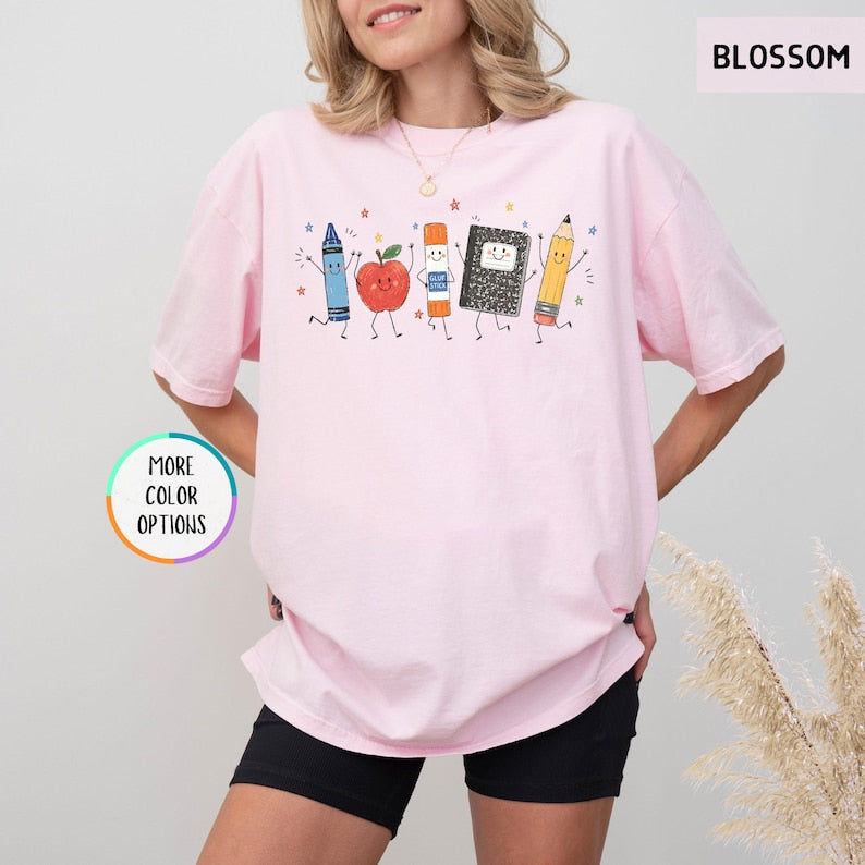 Funny Teacher Life Shirt | Back to School Comfort Colors Tee