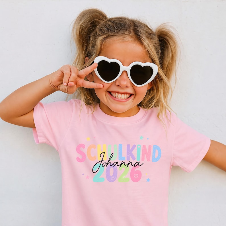 First Day of School 2026 T-Shirt – Personalized Shirt with Name