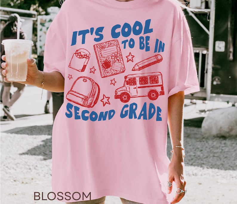 Second Grade Teacher T-shirt, Back To School Team Shirt, Teacher First Day of School Tee, Teacher appreciation Gift