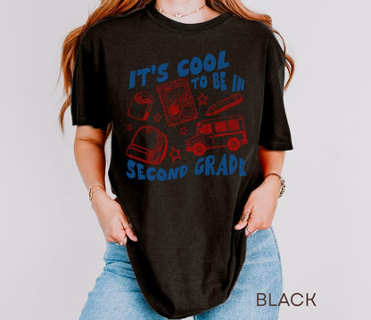 Second Grade Teacher T-shirt, Back To School Team Shirt, Teacher First Day of School Tee, Teacher appreciation Gift