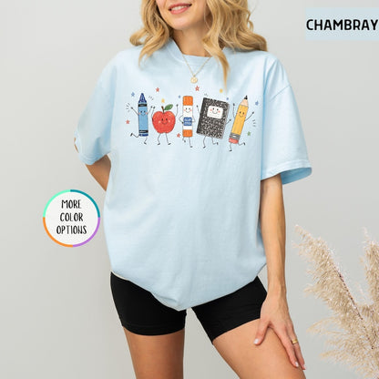Funny Teacher Life Shirt | Back to School Comfort Colors Tee