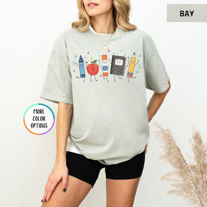 Funny Teacher Life Shirt | Back to School Comfort Colors Tee