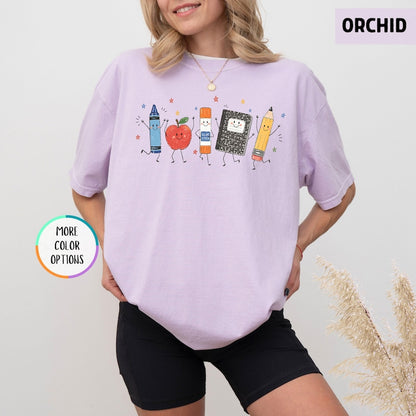 Funny Teacher Life Shirt | Back to School Comfort Colors Tee
